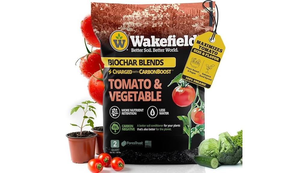 organic potting soil blend