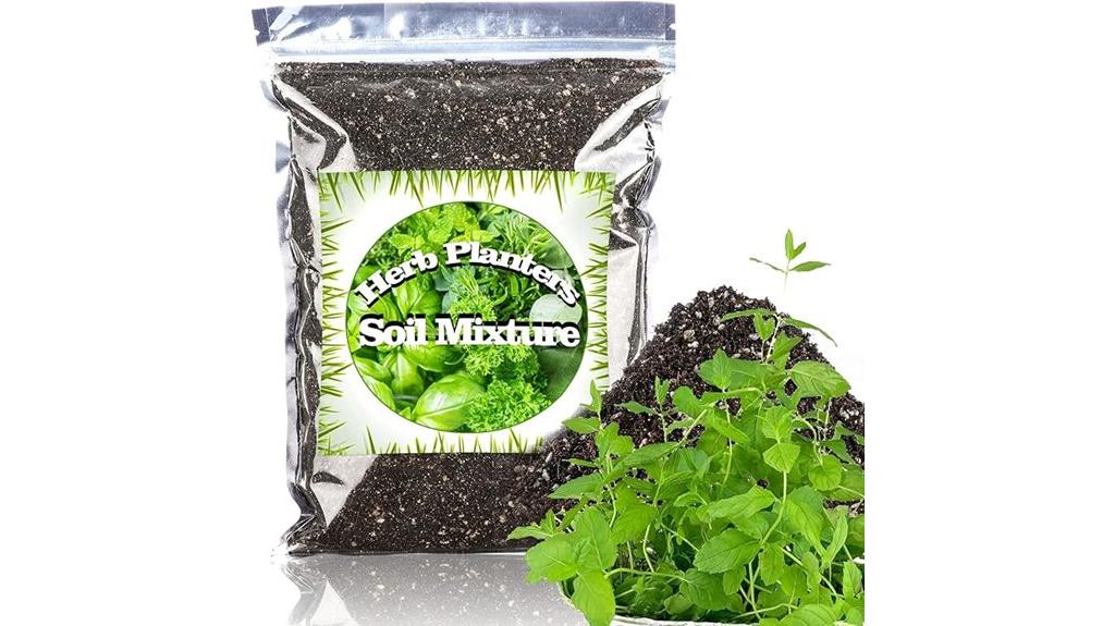 organic potting soil blend