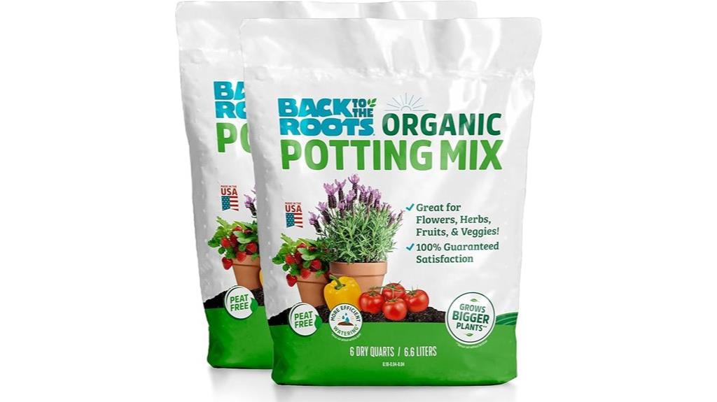 organic potting soil mix