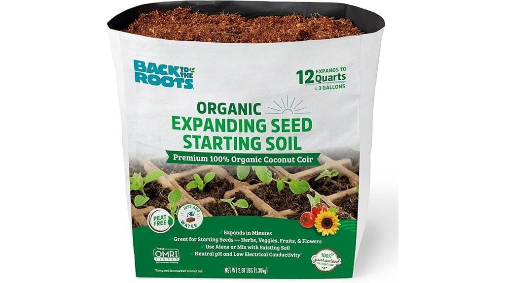 organic seed starting block