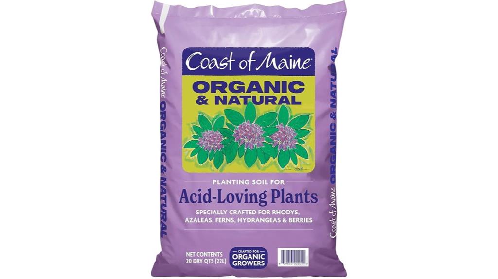 organic soil for acid loving plants