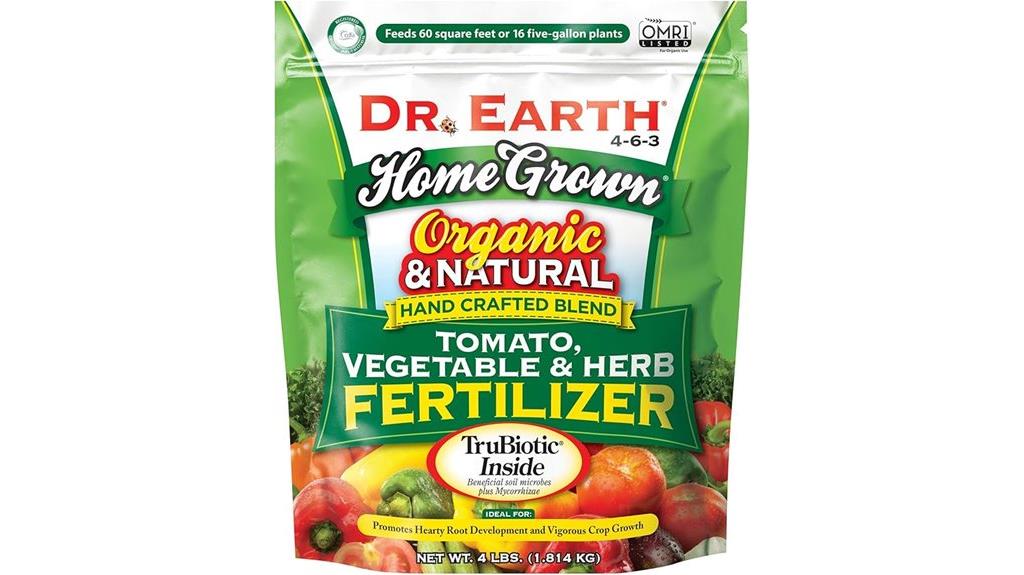 organic tomato and vegetable fertilizer