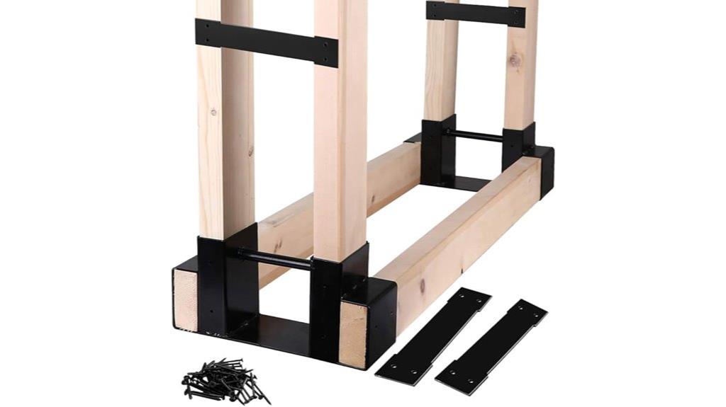 outdoor firewood storage kit