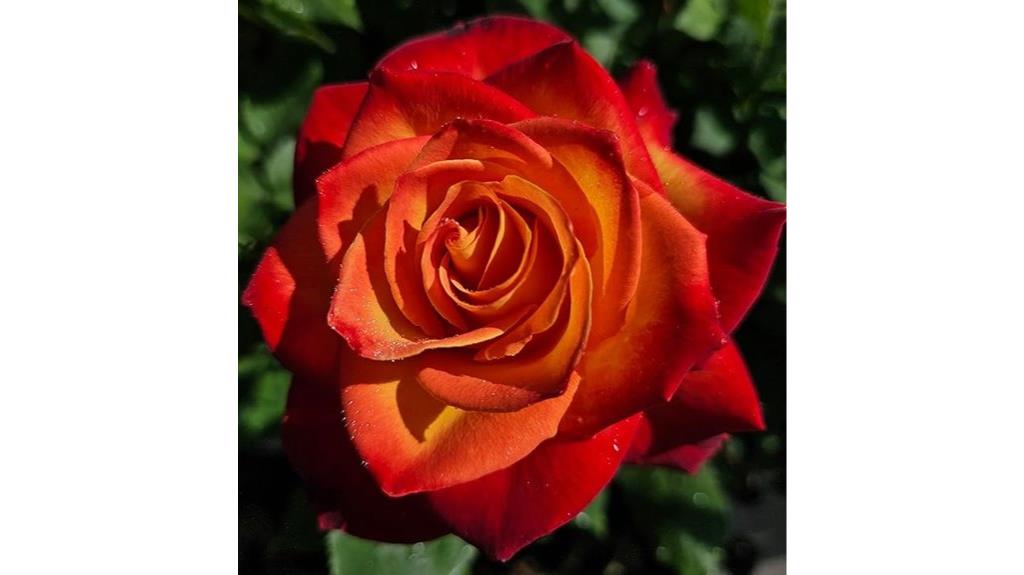 outdoor rose bush plant