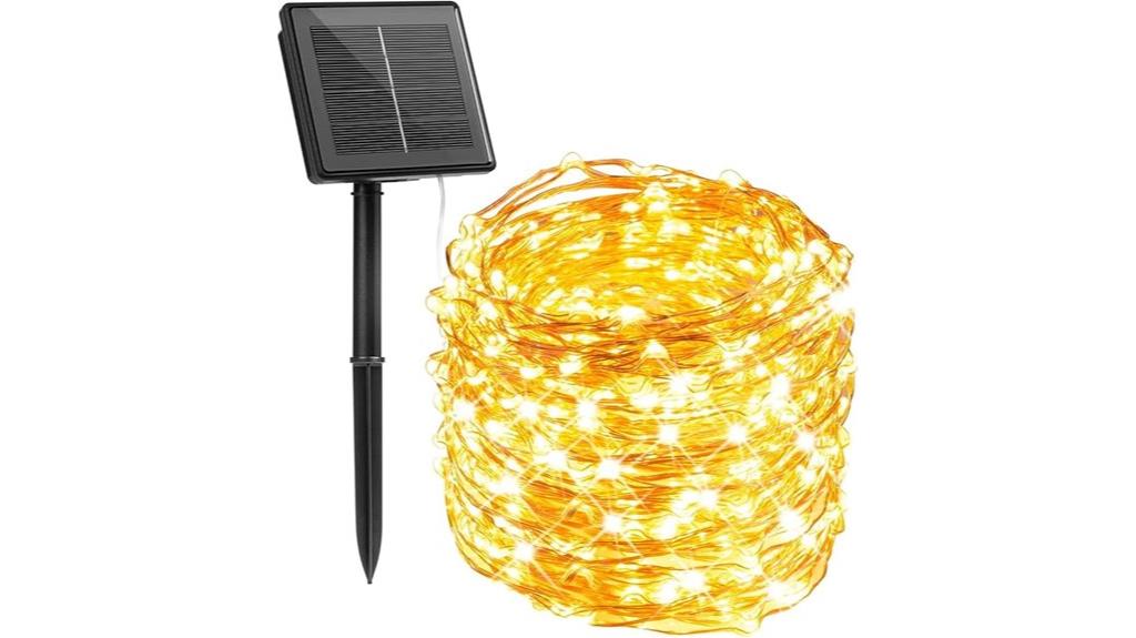 outdoor solar fairy lights