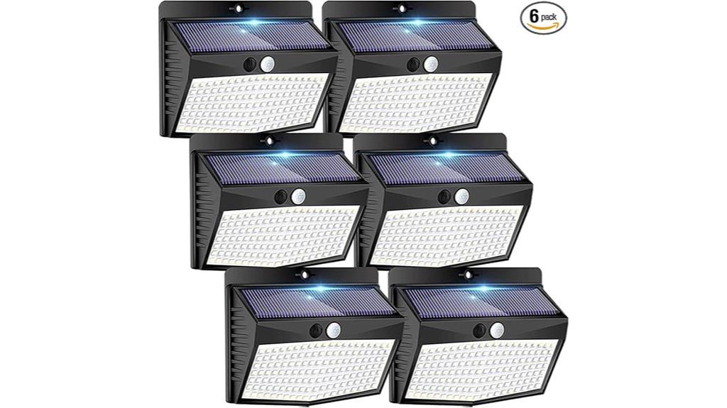 outdoor solar motion lights