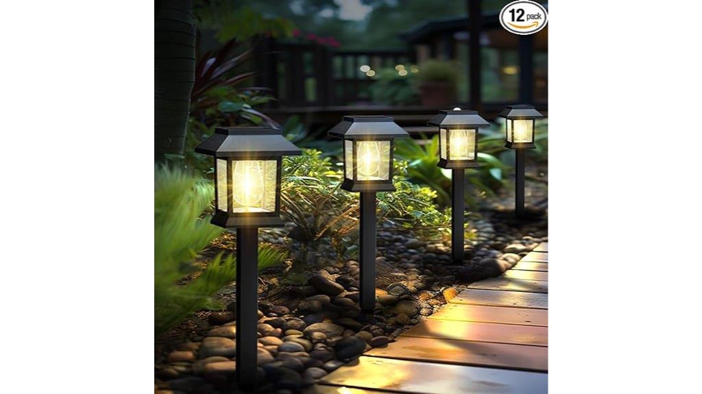 outdoor solar pathway lights