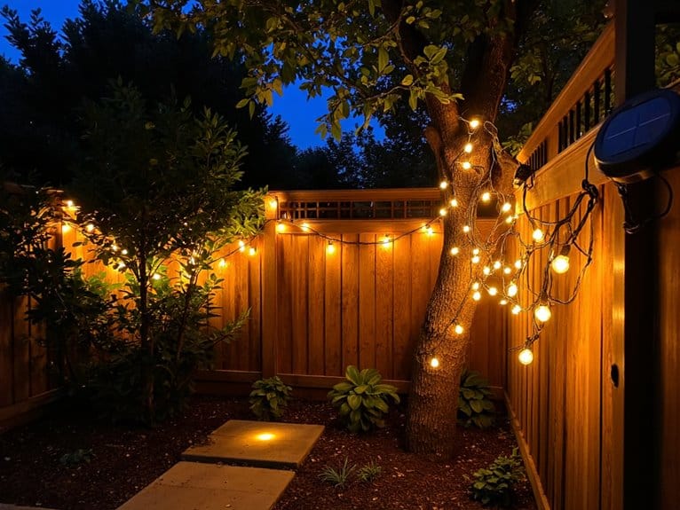 outdoor solar string lights