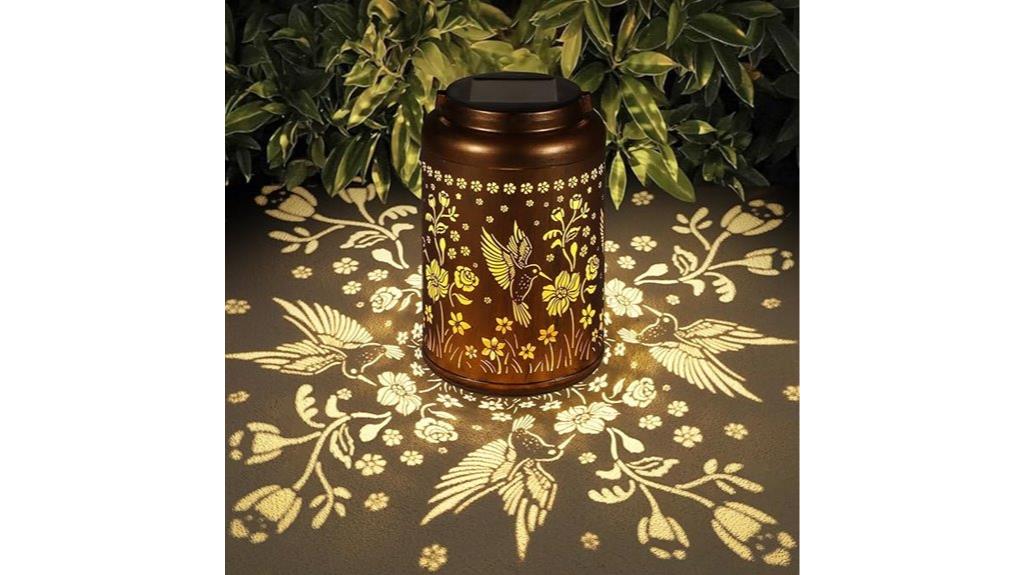outdoor waterproof hummingbird lanterns