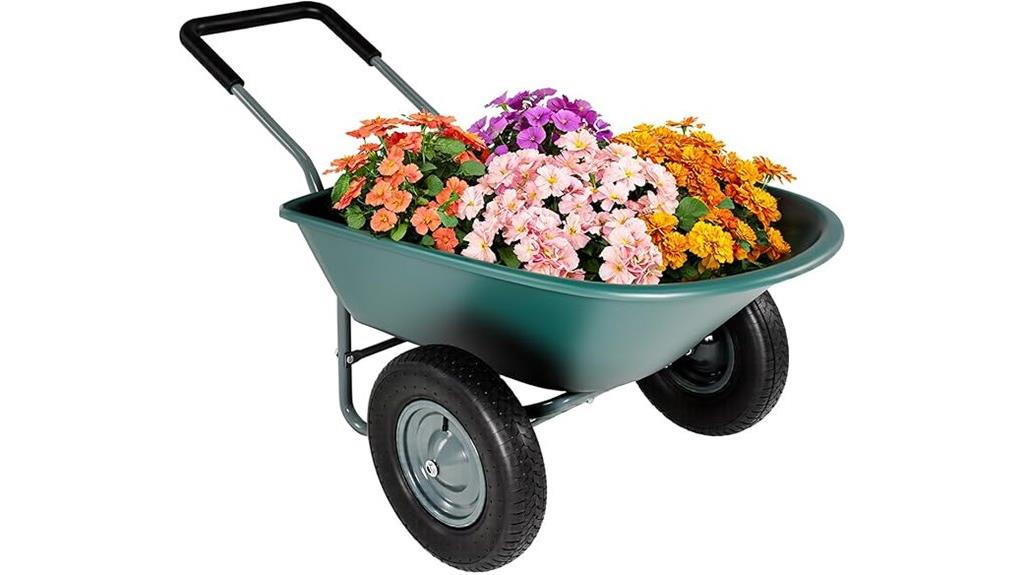 padded handlebar pneumatic tires