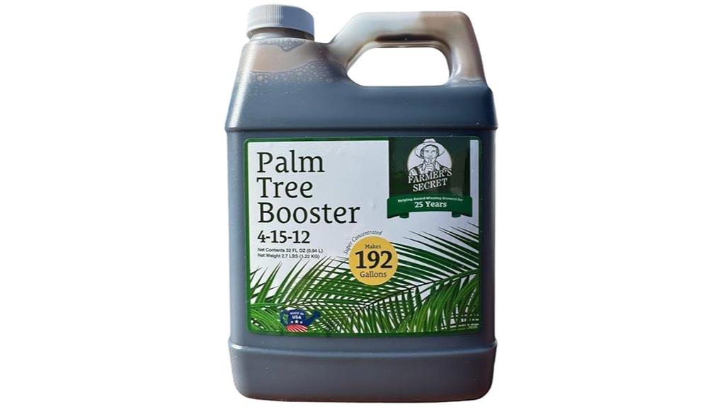 palm tree fertilizer booster