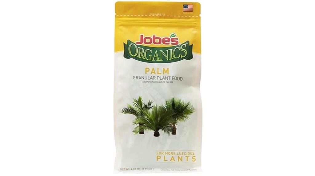palm tree organic fertilizer