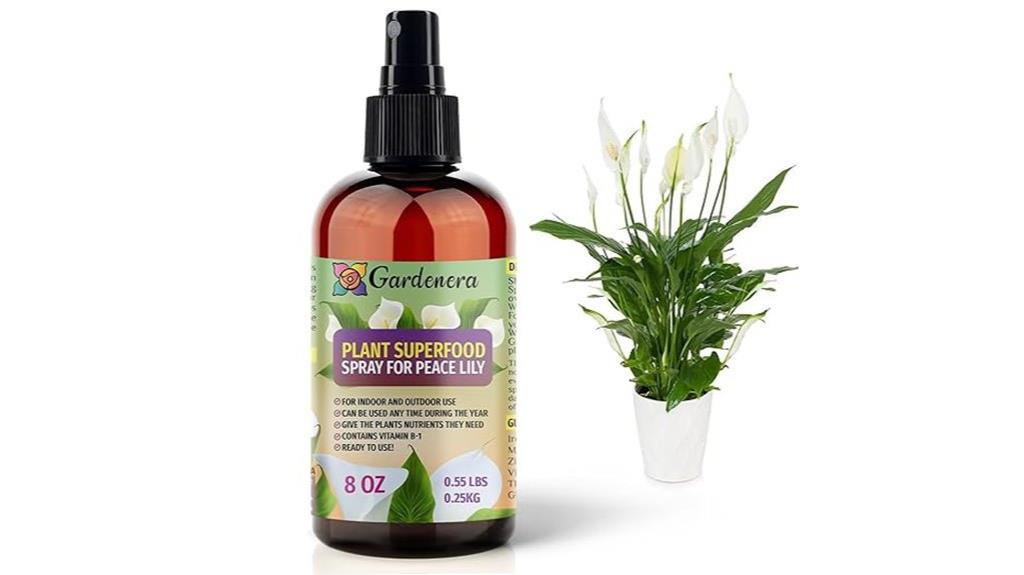 peace lily plant nutrients