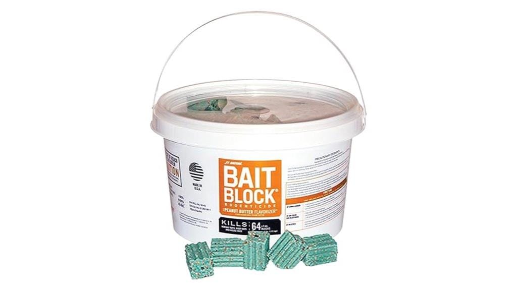 peanut butter rodent bait