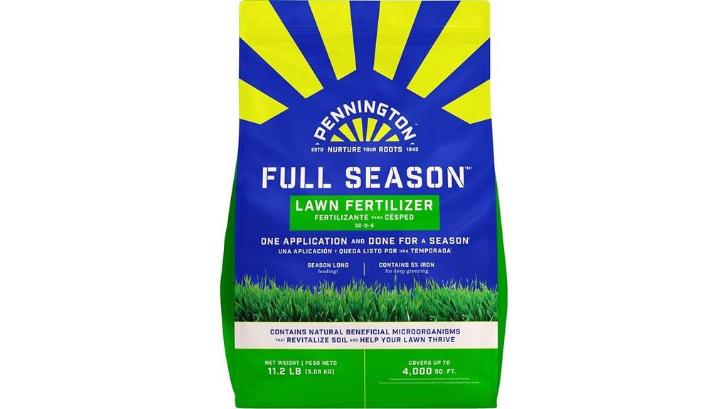 pennington lawn fertilizer 32 0 5