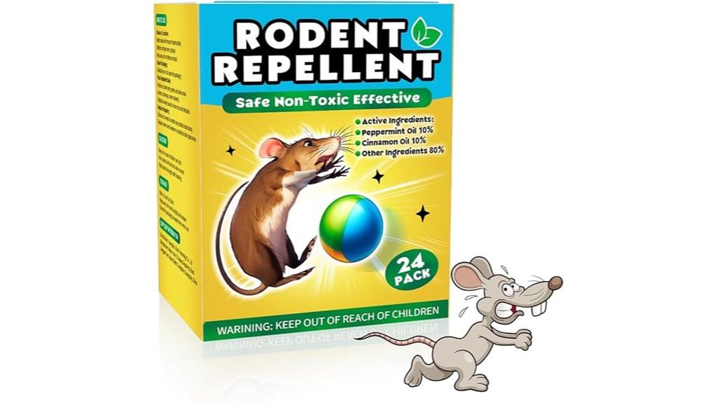 peppermint oil mouse balls