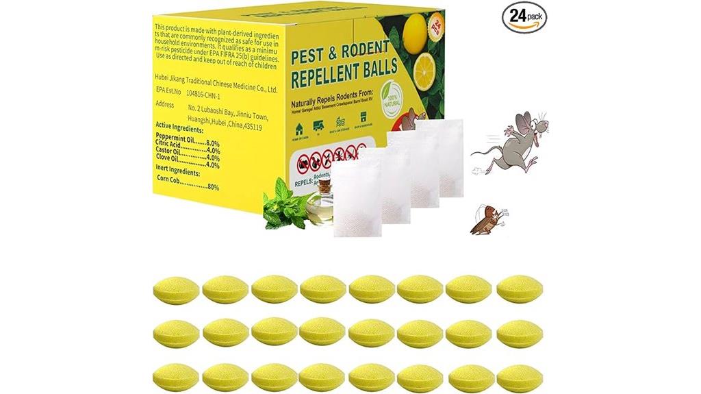 peppermint oil mouse repellent