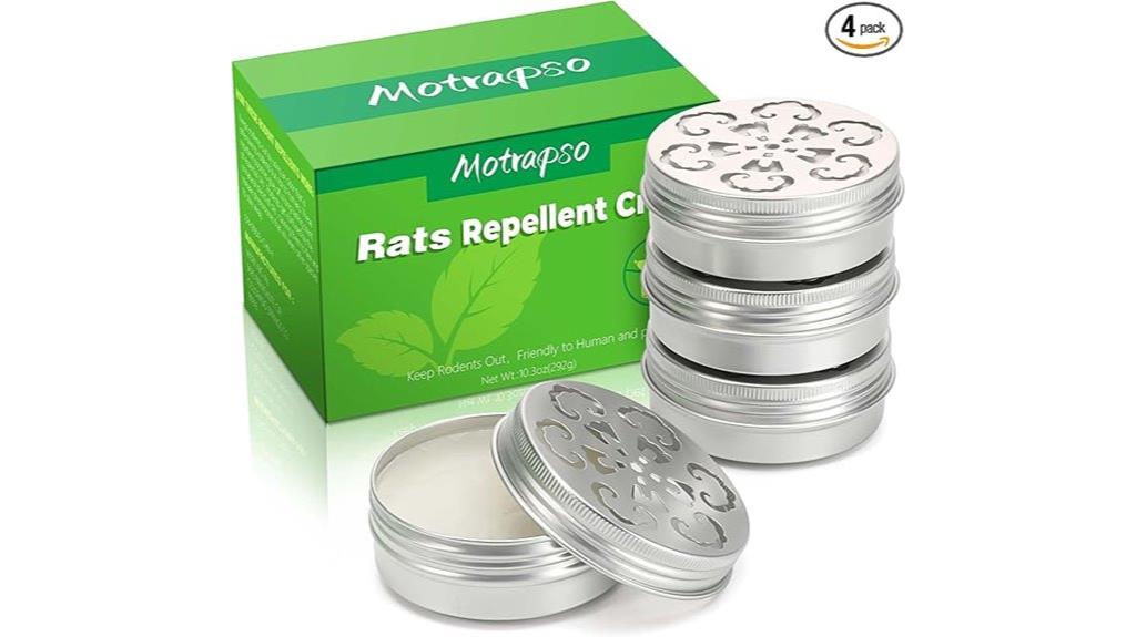 peppermint oil rodent deterrent