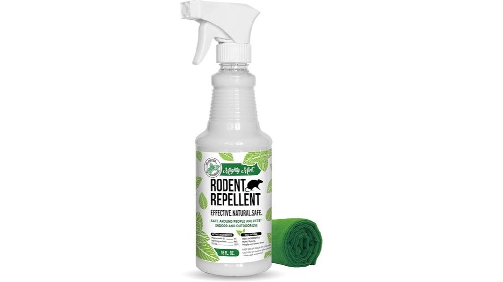 peppermint oil rodent repellent