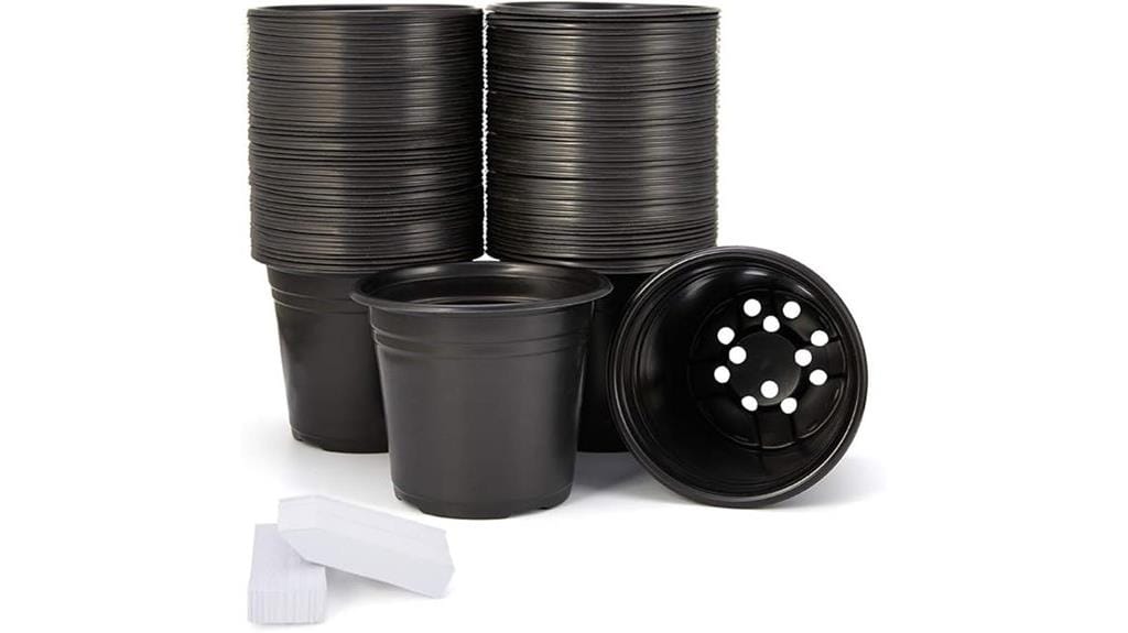 plant nursery pots set