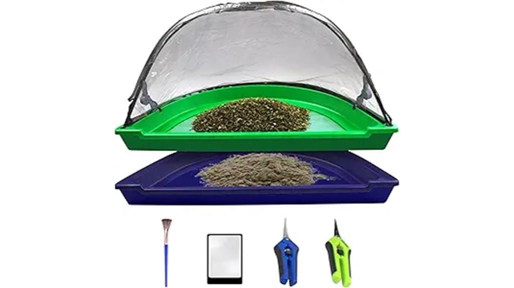 pollen sifting tray tool
