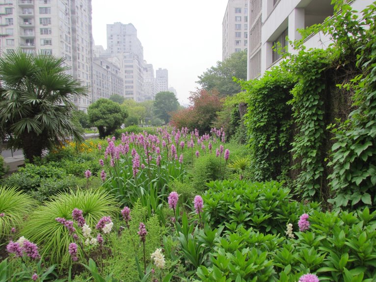 pollution tolerant urban gardening