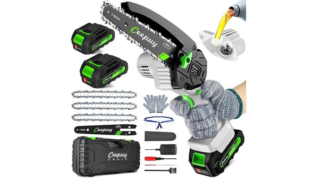 portable electric mini chainsaw