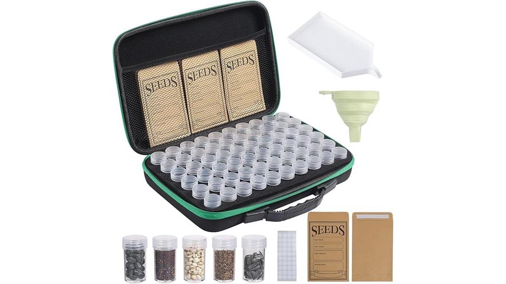 portable seed storage kit