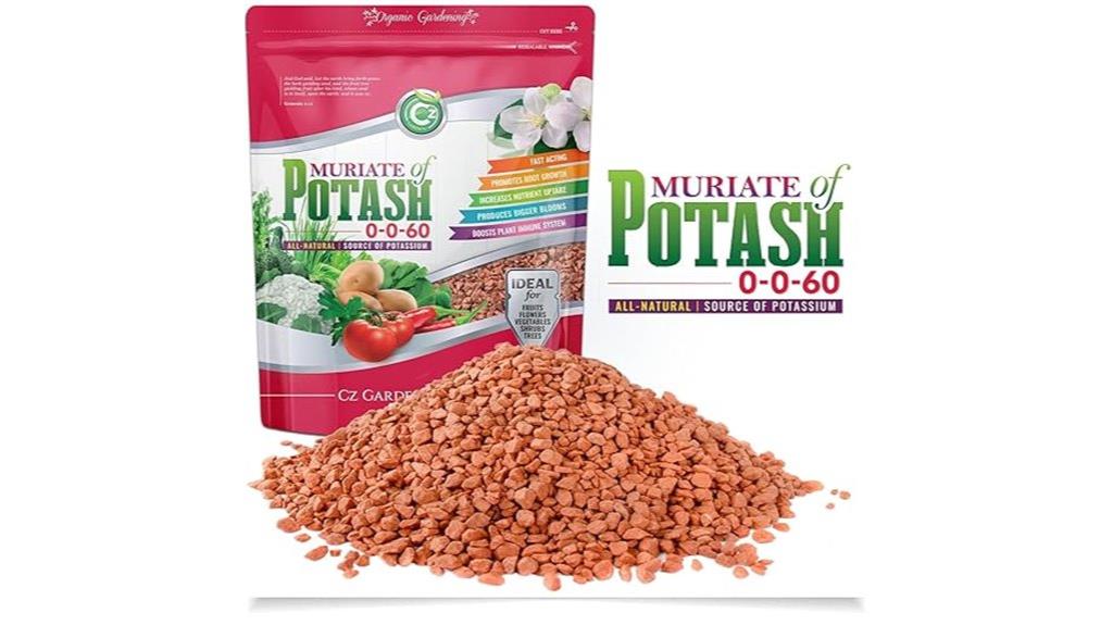 potassium rich garden fertilizer