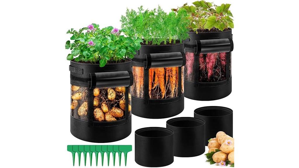 potato grow bags set