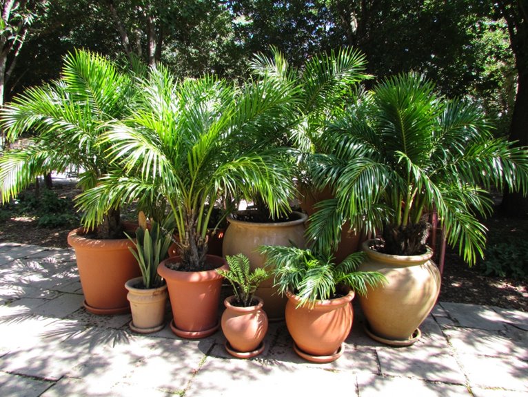 pots for thriving majesty palms