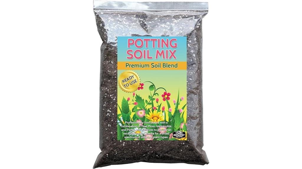 potting soil with additives