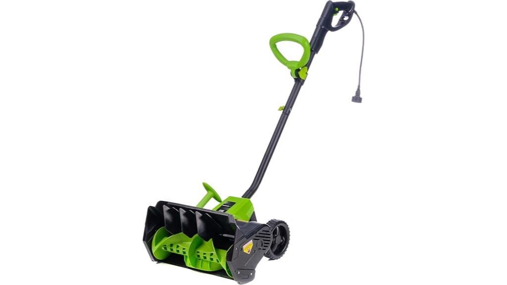powerful electric snow shovel