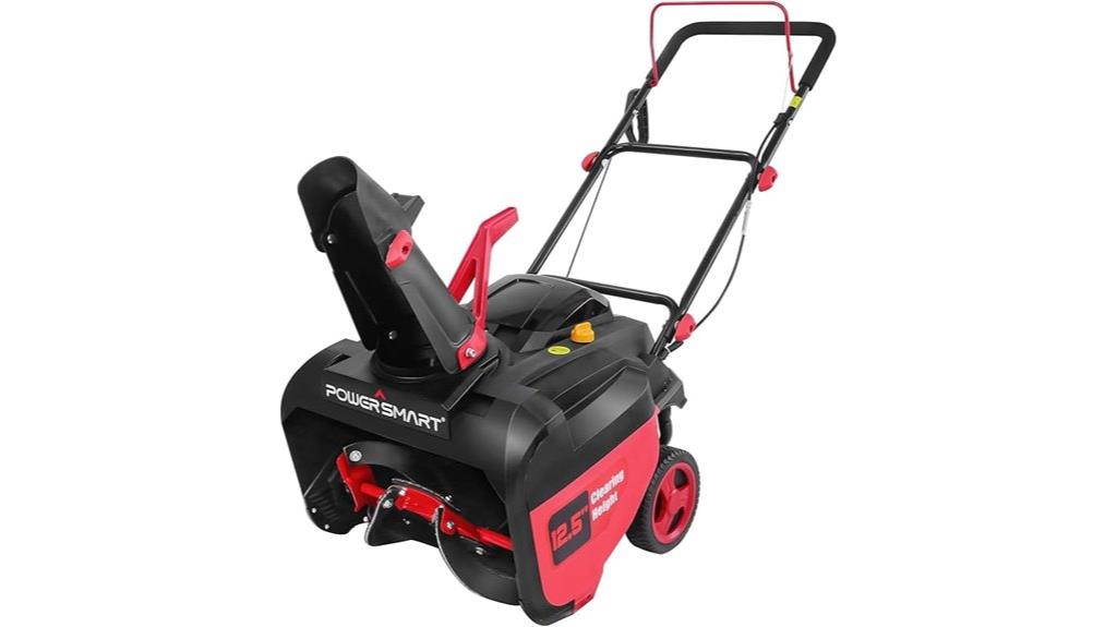 powerful gas snow blower