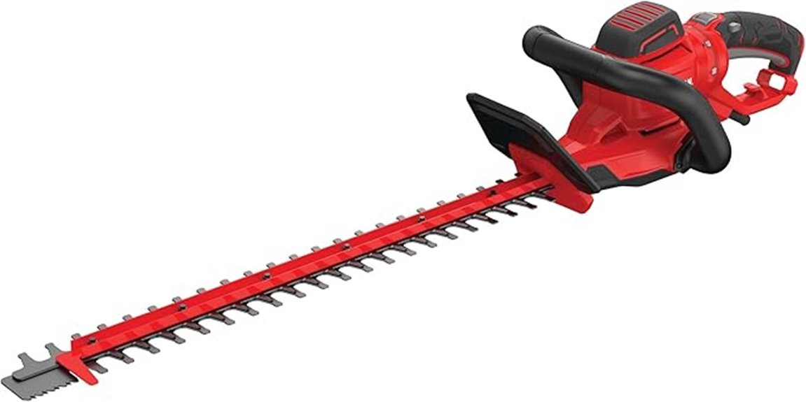 powerful hedge trimmer saw
