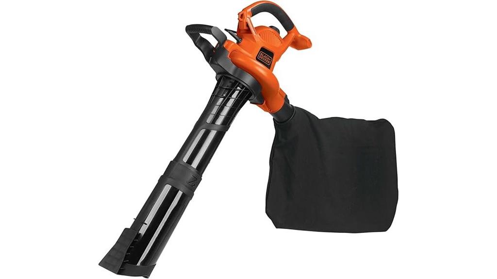 powerful leaf blower vacuum