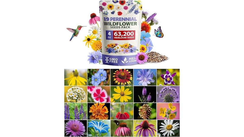 premium non gmo wildflower seeds