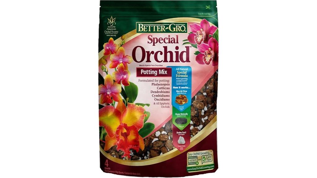 premium orchid bark mix
