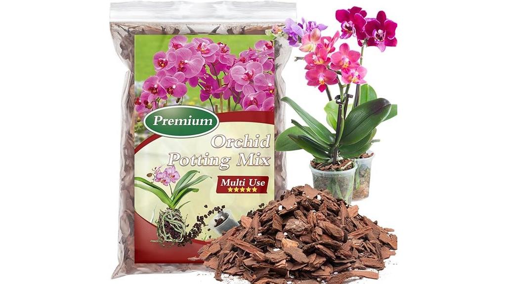 premium orchid bark mix