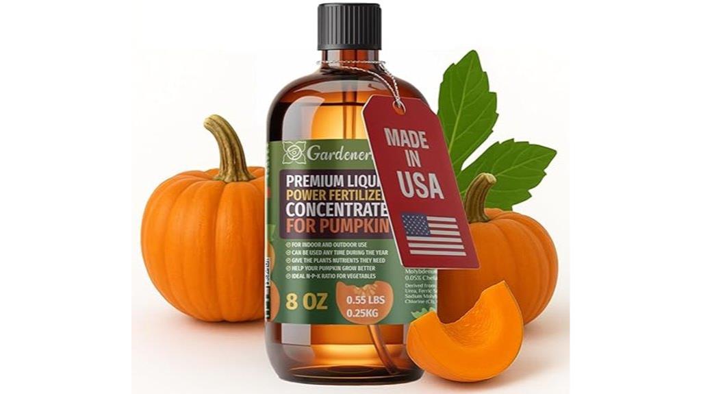 pumpkin fertilizer for plants
