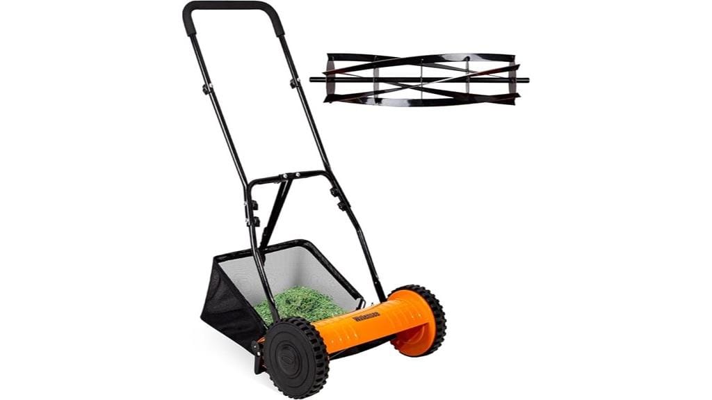 push reel lawn mower