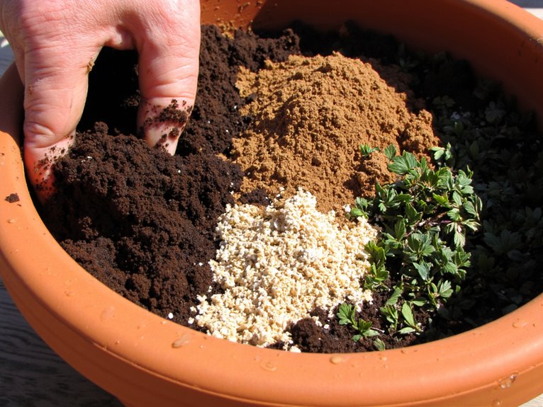 quality container garden soil