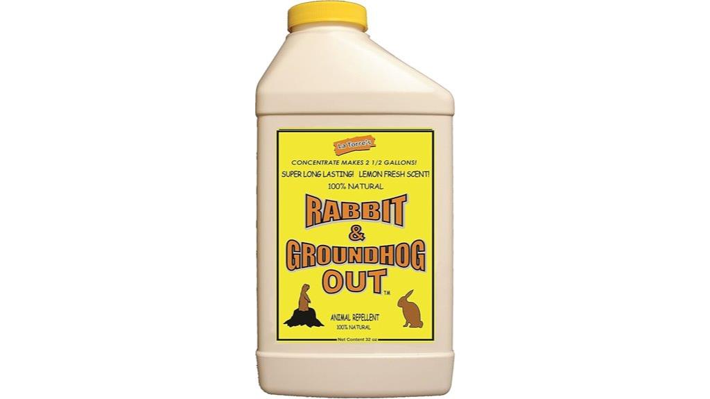 rabbit repellent concentrate solution