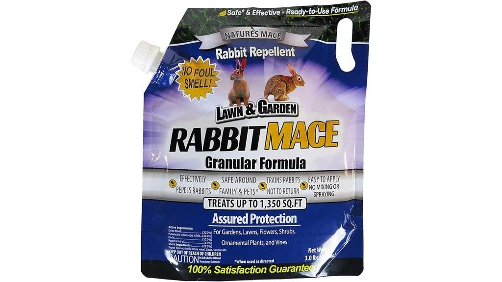 rabbit repellent granular formula