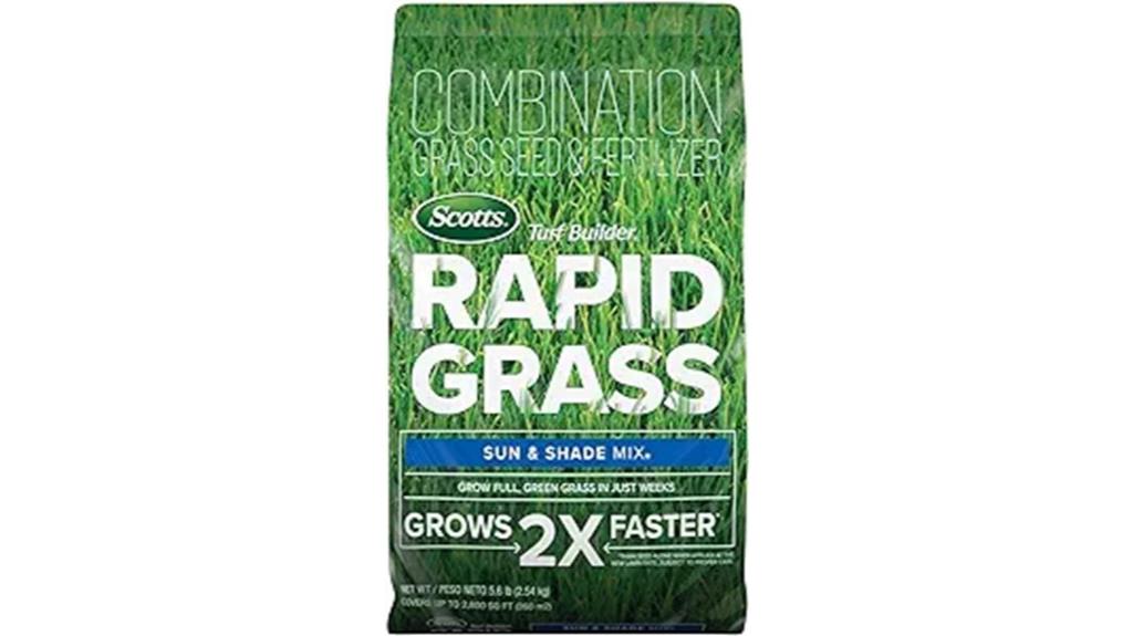 rapid grass sun shade mix