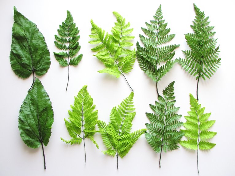 realistic looking artificial ferns