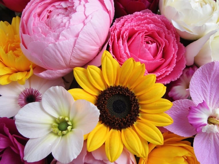 realistic looking artificial flowers