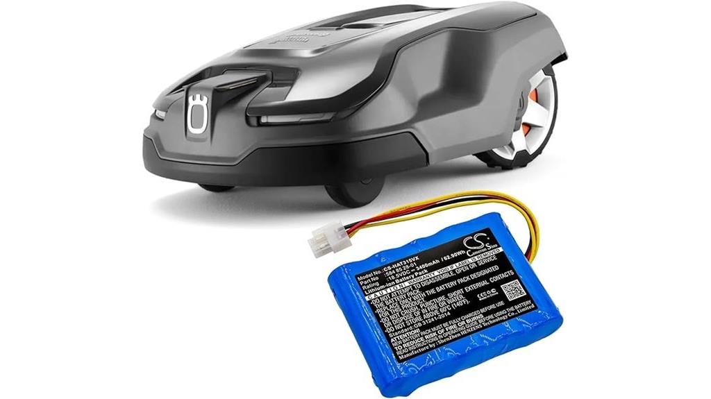 replacement battery for husqvarna