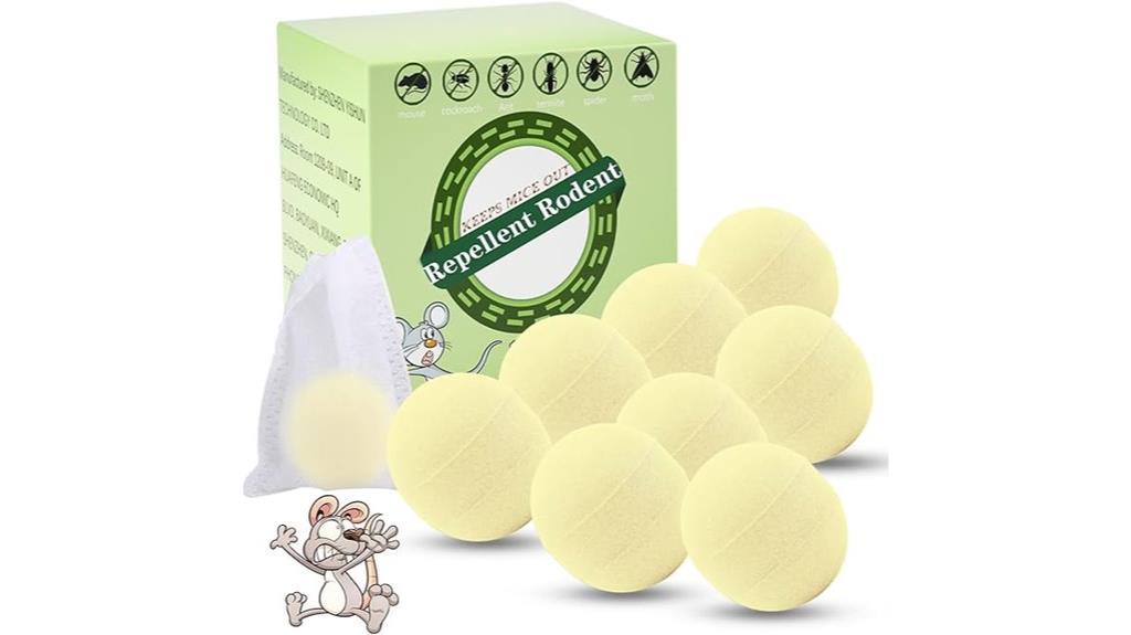rodent repellent with peppermint