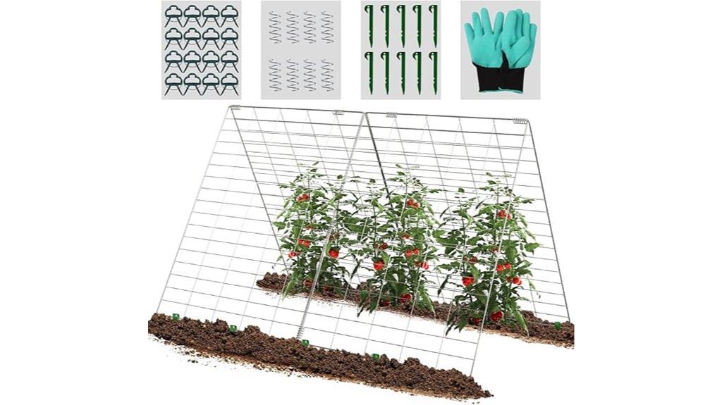 rustproof a frame trellis